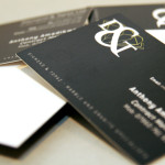 Business cards for Diamond & Topaz stonemasons