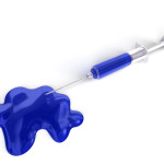 blue syringe blue syringe
