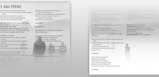 4 Page booklet - Inside Pages