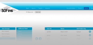 User list interface changes