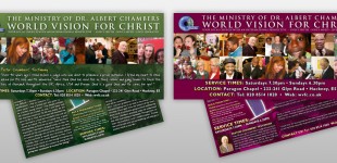 DL (one-third A4) leaflets