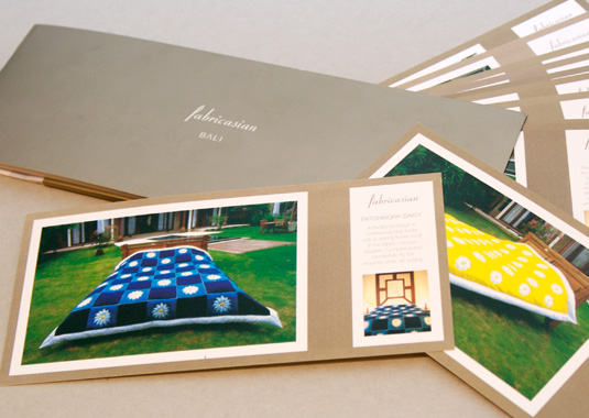 Design and print using special inks and papers